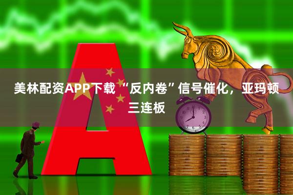 美林配资APP下载 “反内卷”信号催化，亚玛顿三连板