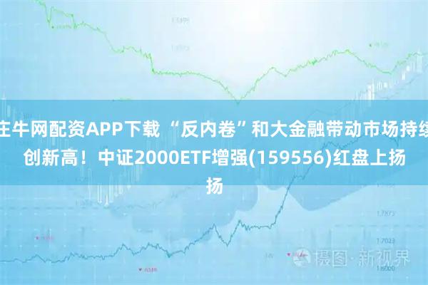 庄牛网配资APP下载 “反内卷”和大金融带动市场持续创新高！中证2000ETF增强(159556)红盘上扬